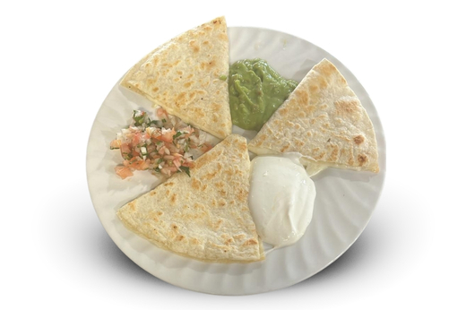 Menu quesadilla